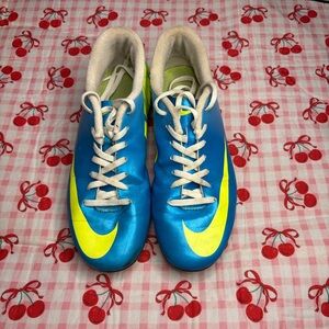 Nike Blue and Yellow Sneakers